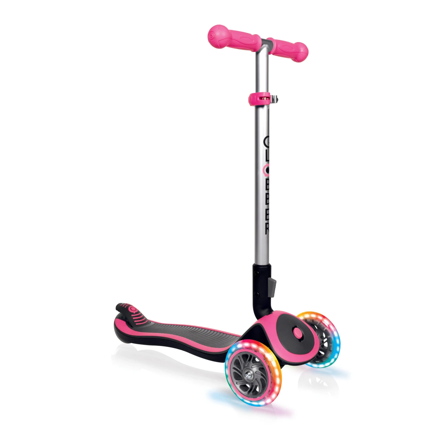 GLOBBER Kids' Advanced Scooter - Light Neon Pink 1 GLOBBER Kids' Advanced Scooter - Light Neon Pink