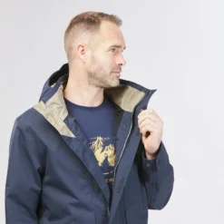 Quechua Men's Hiking Waterproof Jacket NH550 WP -JELLYCAT SALES k3881e02777708250b02e6905e73e6e25