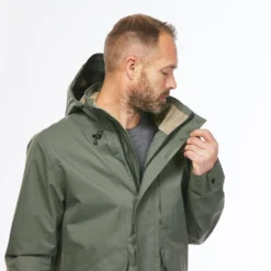 Quechua Men's Hiking Waterproof Jacket NH550 WP -JELLYCAT SALES k59b1c404db61d1171fa5bb419c1446d3
