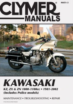 Kawasaki KZ, ZX & ZN 1000-1100cc Motorcycle (1981-2002) Service Repair Manual