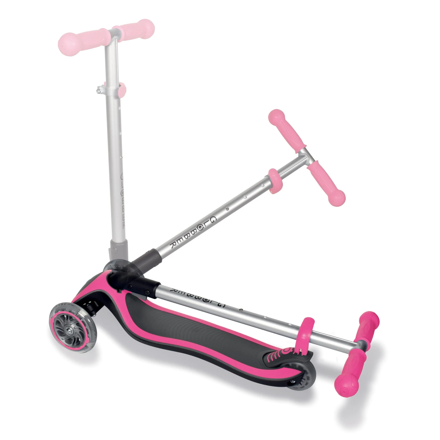 GLOBBER Kids' Advanced Scooter - Light Neon Pink 6 GLOBBER Kids' Advanced Scooter - Light Neon Pink - Image 6