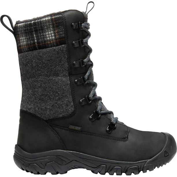 Keen Greta Tall WP Boots Women Black/black Plaid 2 Keen Greta Tall WP Boots Women Black/black Plaid - Image 2