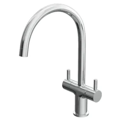 Cruze Dual Lever Kitchen Sink Mixer Chrome