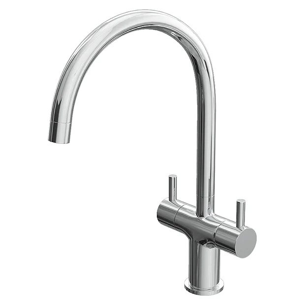 Cruze Dual Lever Kitchen Sink Mixer Chrome 1 Cruze Dual Lever Kitchen Sink Mixer Chrome