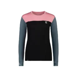 Mons Royale W YOTEI BF LS, Dusty Pink - Burnt Sage -JELLYCAT SALES mons royale w yotei bf ls 21b mry 100022 dusty pink burnt sage 1