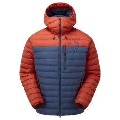 Mountain Equipment M EARTHRISE HOODED JACKET, Dusk - Red Rock