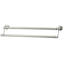 Perrin & Rowe 457mm Double Towel Rail Nickel