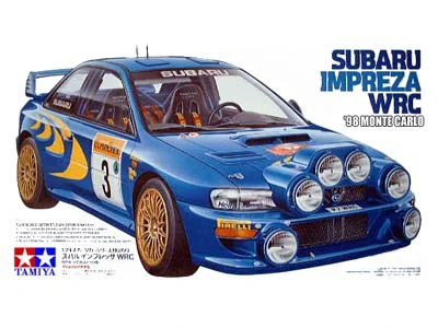 Tamiya 1/24 Subaru Impreza WRC 98 - Monte Carlo 24199 2 Tamiya 1/24 Subaru Impreza WRC 98 - Monte Carlo 24199 - Image 2
