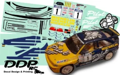 1:10 Michelin Pilot Decals Ford Escort Cosworth Tamiya Pre Cut Tt01-02