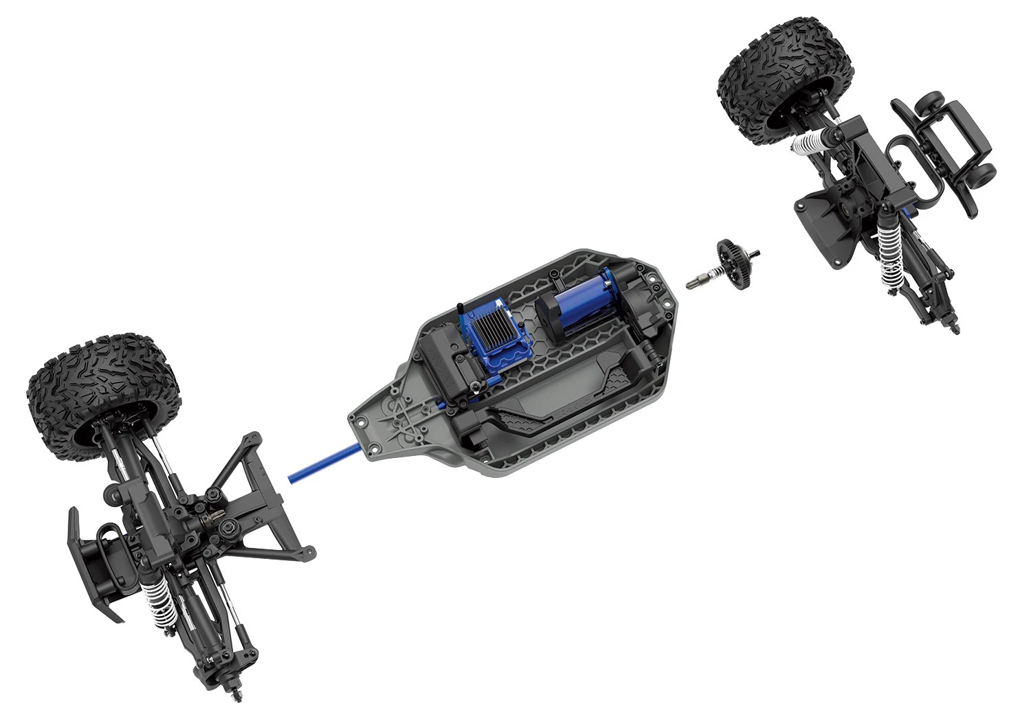 Traxxas Rustler Green VXL 4X4 1:10 ARTR 6 Traxxas Rustler Green VXL 4X4 1:10 ARTR - Image 6