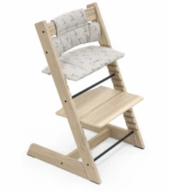 Tripp Trapp High Chair And Cushion With Stokke Tray - 50th Anniversary Ash Natural / Grey -JELLYCAT SALES tripp trapp high chair and cushion with stokke tray 50th anniversary ash natural grey 160