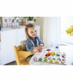 Tripp Trapp High Chair And Cushion With Stokke Tray Bundle - Sunflower Yellow / Nordic Grey / White -JELLYCAT SALES tripp trapp high chair and cushion with stokke tray bundle sunflower yellow nordic grey white 122