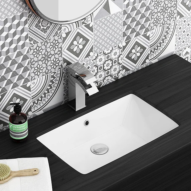 Fresco Rectangular Under Counter Basin 0TH - 530 X 345mm 2 Fresco Rectangular Under Counter Basin 0TH - 530 X 345mm - Image 2