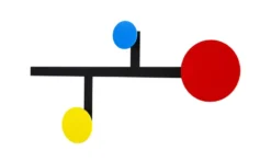 Piet Wall Coat Rack - Lacquered Sheet Metal - 1 Unit - Presse Citron